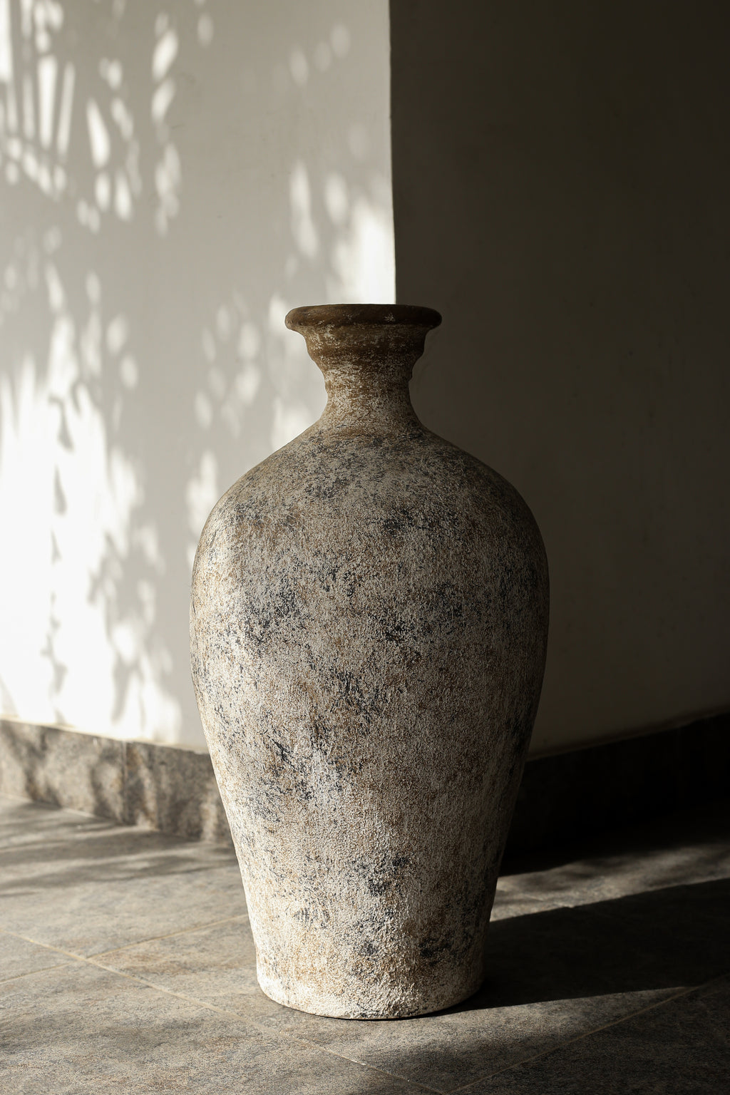 Ivory Bottle Neck Vase