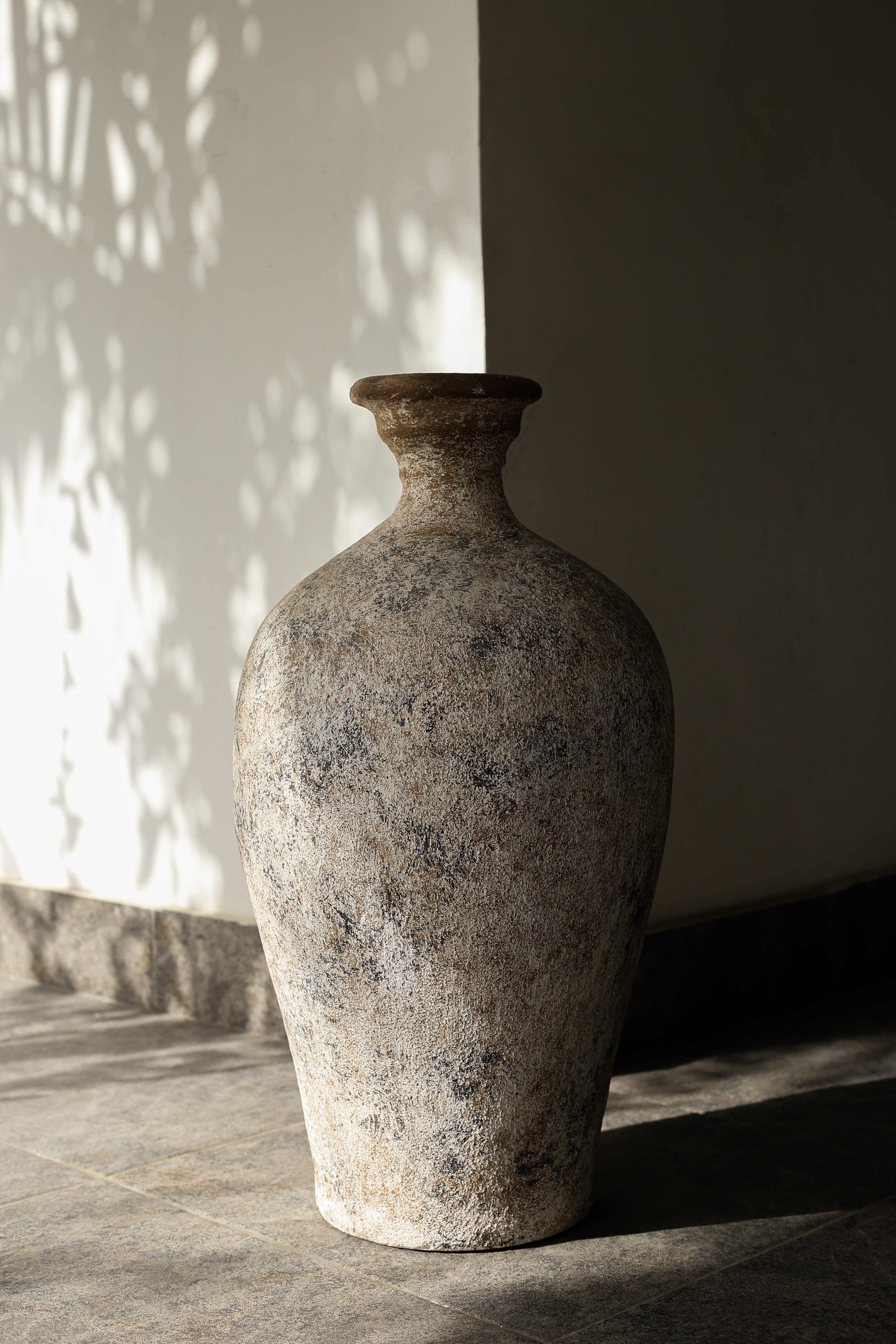 Ivory Bottle Neck Vase