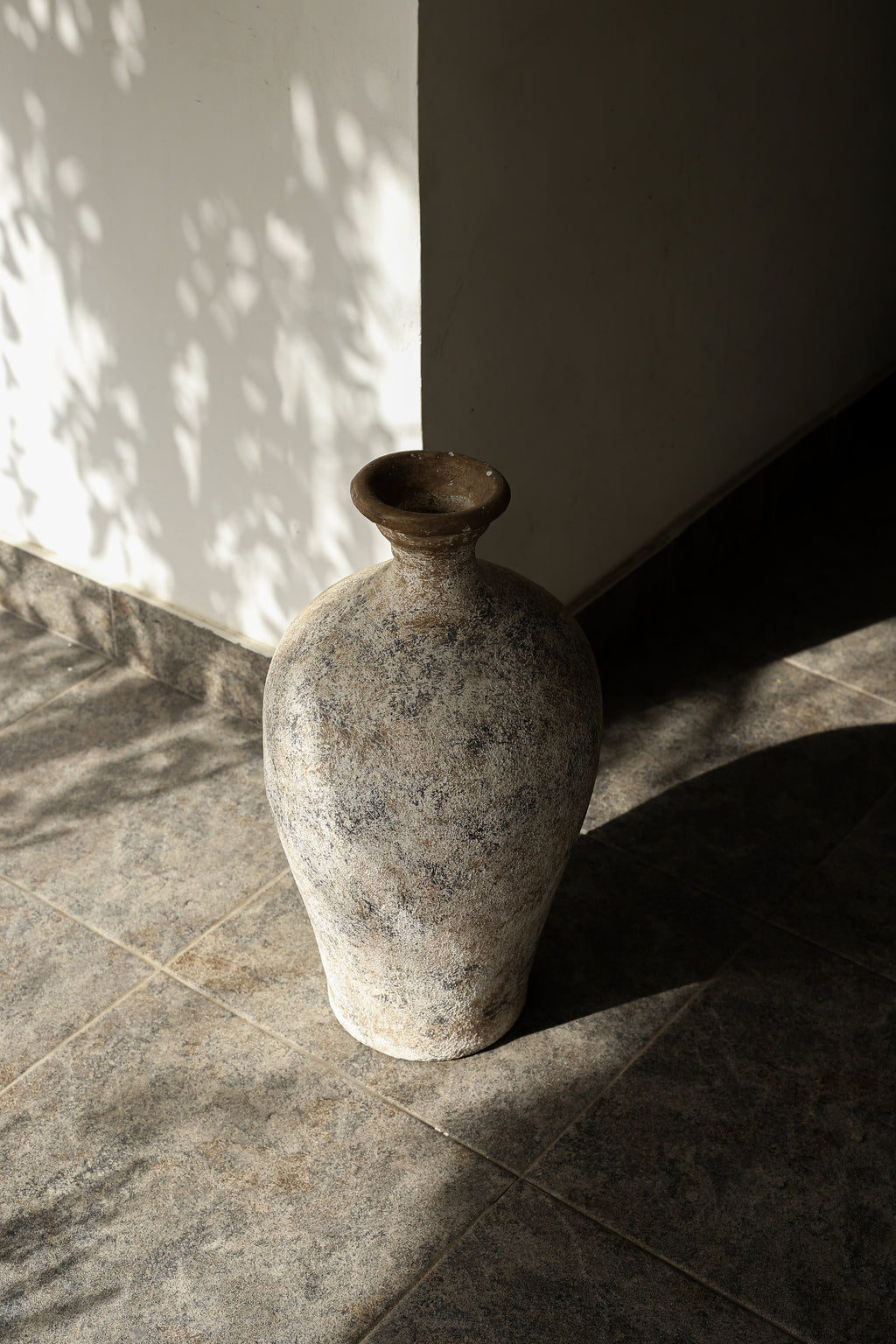 Ivory Bottle Neck Vase